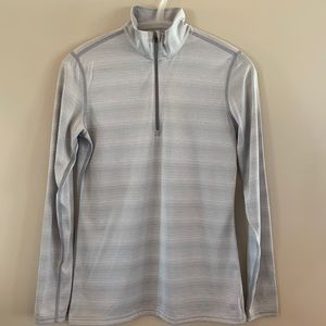 Eastern Mountain Sports Techwick Quarter Zip Athletic Top
